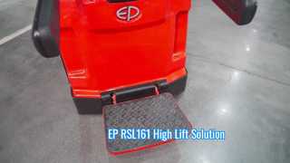 EP RSL161 1600kg Walkie Stacker Demo | Obsługa materiałów o wysokim udźwigu