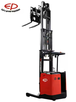 Podwójne nożyczki 1.2t Mini Elektryczny Stacker Reach Truck