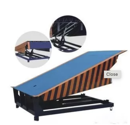 SolidLink Heavy-Duty Hydraulic Dock Ramp, Hydraulic Dock Leveler DCQ8-0.7