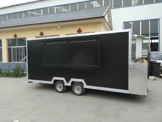 Affordable Outdoor Mobile Kitchen Hot Dog Cart Halal Pizza Food Truck Mobilny BBQ Food Trailer W pełni wyposażony