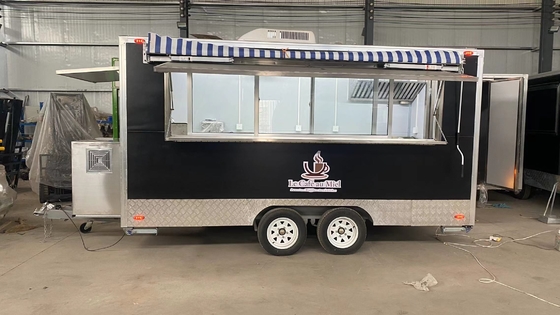 PrzystępnyCustom Fast Food Carts Cheap Mobile Food Truck Hot Dog Stand Ice Cream Cart Mobile Food Trailer na sprzedaż