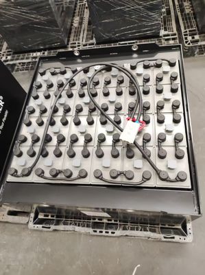 Głęboki cykl 48v 8PZS720 Bateria ołowiano-kwasowa dla wózków widłowych HYUNDAI