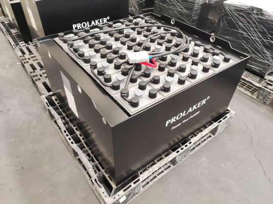 Głęboki cykl 48v 8PZS720 Bateria ołowiano-kwasowa dla wózków widłowych HYUNDAI