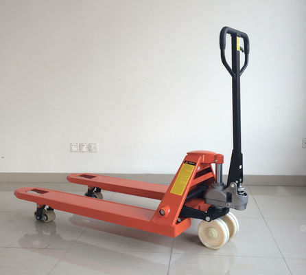 Wytrzymały hydrauliczny ręczny 3 tonowy ręczny wózek palet z kołem nylonowym
