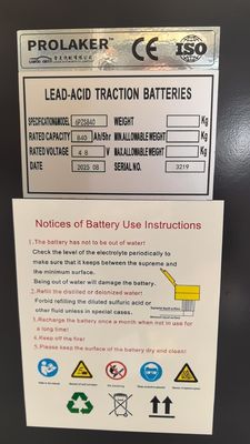 Akumulator trakcyjny kwasowo-ołowiowy FLT 48V 840Ah z głębokim cyklem ładowania i rozładowania