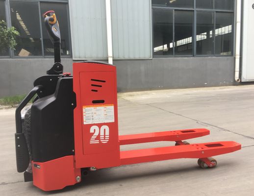 LAKER Oszczędność pracy 2 Tony Stand On Electric Palet Truck z 210Ah Bateria dużej pojemności