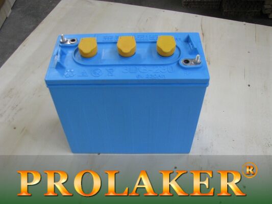 Wysokowydajny akumulator trakcyjny 210 Ah 6 V, akumulator do wózka golfowego US Standard 3DG-210