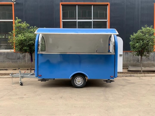 Przyczepy spożywcze mobilne, dostępne do transportu drogowego