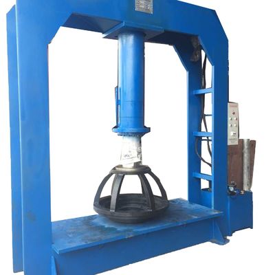 Prasa do opon LAKER TP-E160 160 Ton Heavy Duty z oponami pełnymi i silnikiem 7,5 kW do wymiany opon w wózkach widłowych