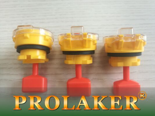 Bagnetowy korek plastikowy 1/4 wózka widłowego do pływaka o długości 67 mm
