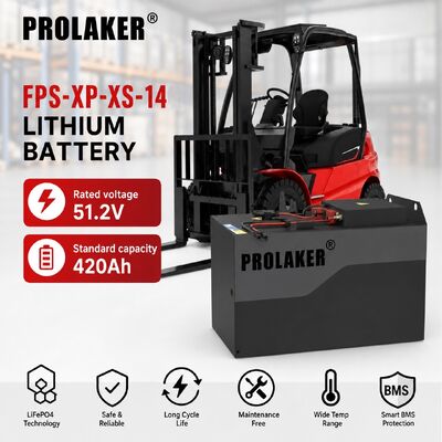 Akumulator do wózka widłowego PROLAKER 51.2V 420Ah LiFePO4 z usługą chmurową i stopniem ochrony IP65 (pyłoszczelny i wodoodporny) do użytku przemysłowego