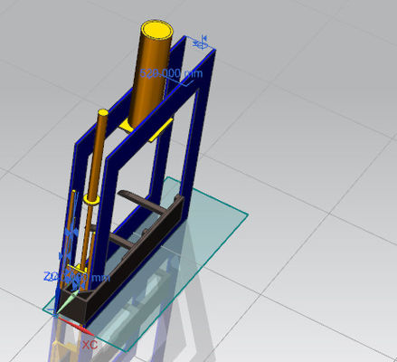Ekonomiczna hydrauliczna maszyna do tłoczenia opon